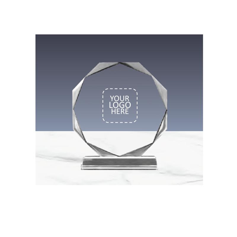 Round Crystal Award